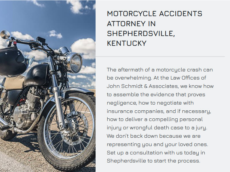 Motorcycle Accidents Bottom of Page John Schmidt & Associates PLLC