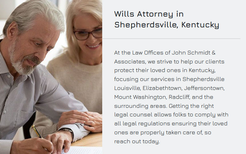 Will and Probate Page Bottom John Schmidt & Associates PLLC