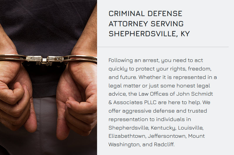 criminal-defense bottom page block John Schmidt & Associates PLLC