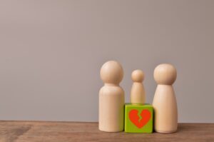 Families in Transition - F.I.T. - Bullitt County | Louisvile KY Wooden Figures of a Family in Transition